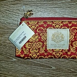 Buckingham Palace pencil Purse Red NWT